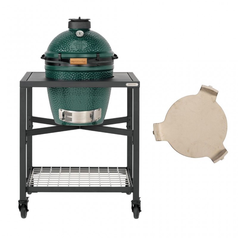 Big Green Egg Pack Big Green Egg sur table modulaire - MEDIUM