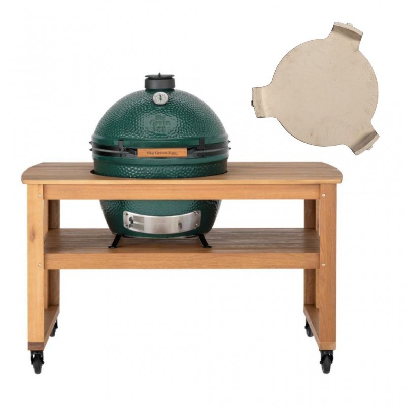 Big Green Egg XLarge - Table eucalyptus