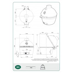 Big Green Egg Pack MINIMAX avec berceau à poignées et convEGGtor - Image 3