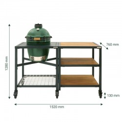 Big Green Egg Pack Big Green Egg sur table modulaire et son meuble d'extension - LARGE - Image 2