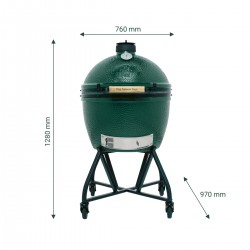 Big Green Egg Pack Big Green Egg XLARGE The Onyx, sur Chariot - Image principale