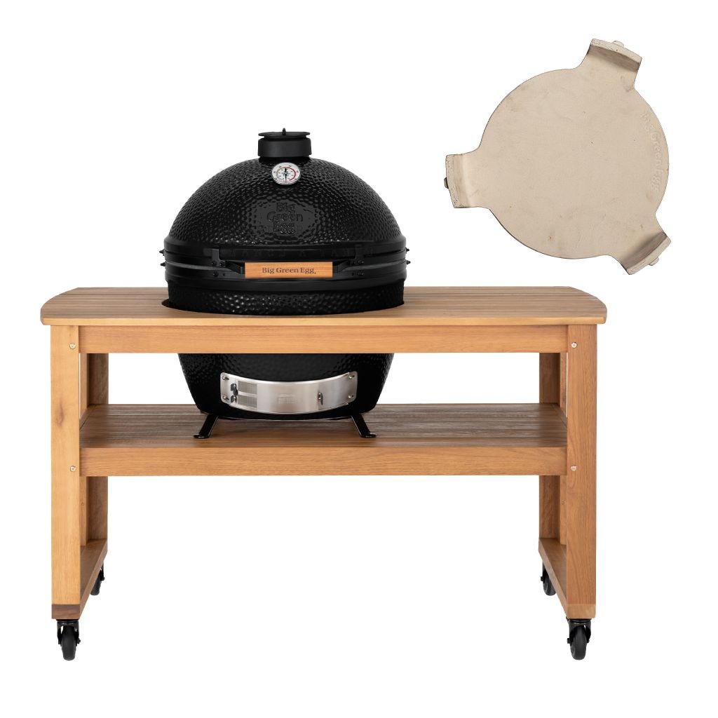 Big Green Egg PackXLARGE The Onyx, sur table eucalyptus