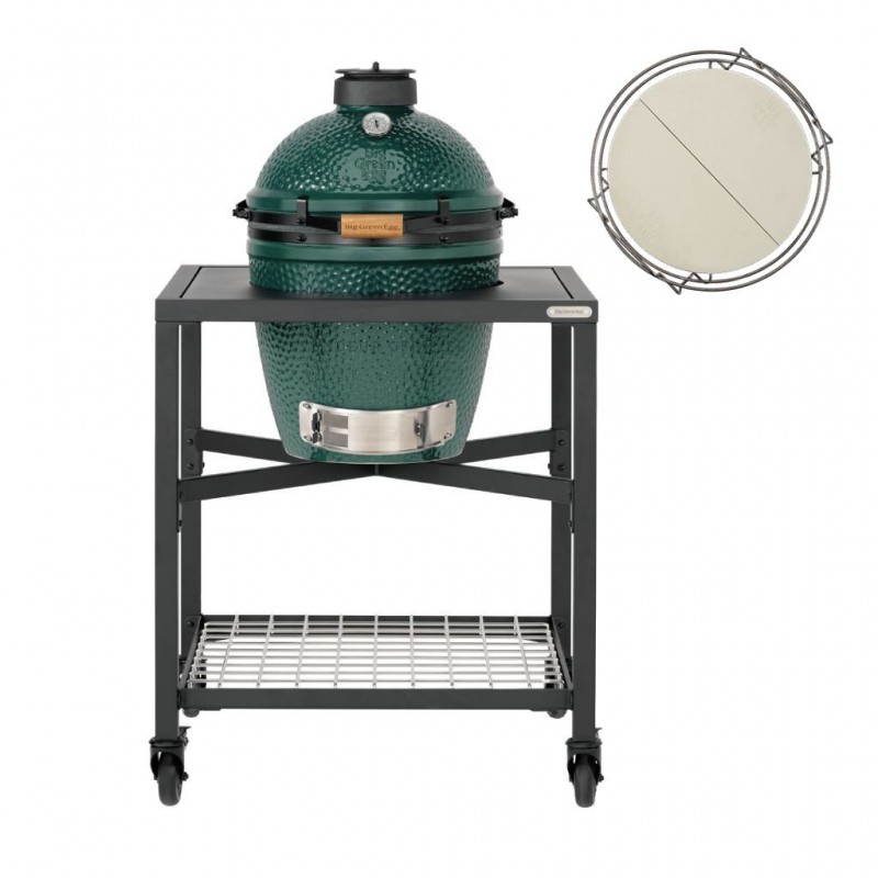 Big Green Egg Pack Big Green Egg sur table modulaire - LARGE