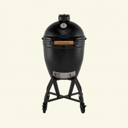Big Green Egg The Onyx Large Essential Collection sur chariot - Image principale