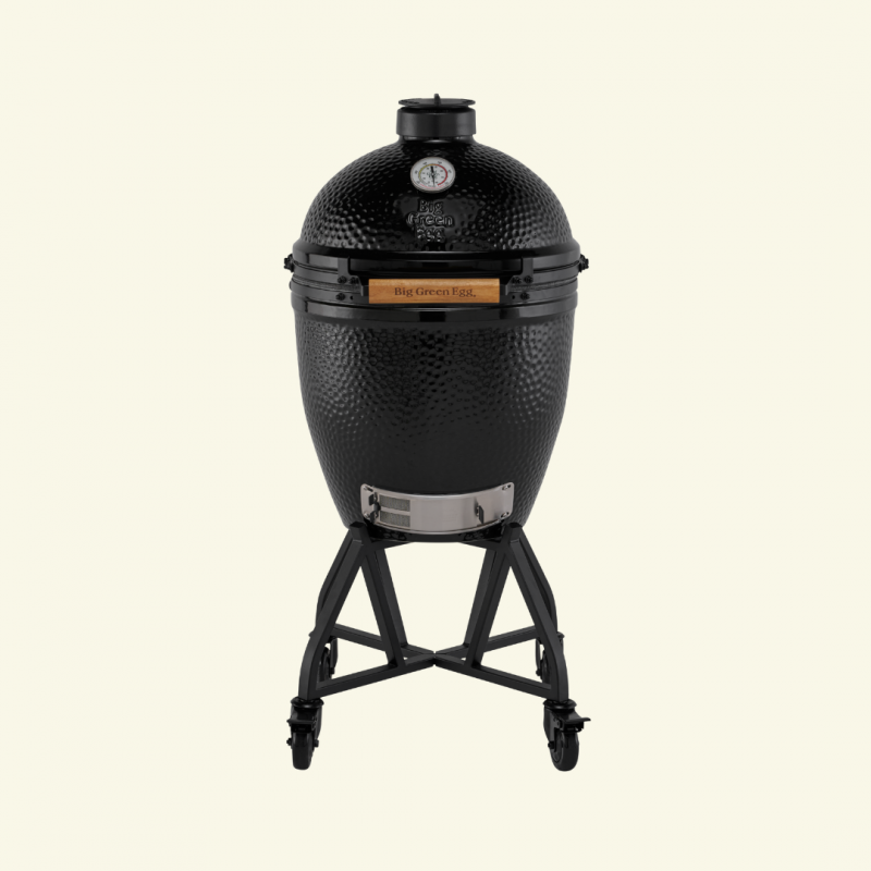Big Green Egg The Onyx Large Essential Collection sur chariot
