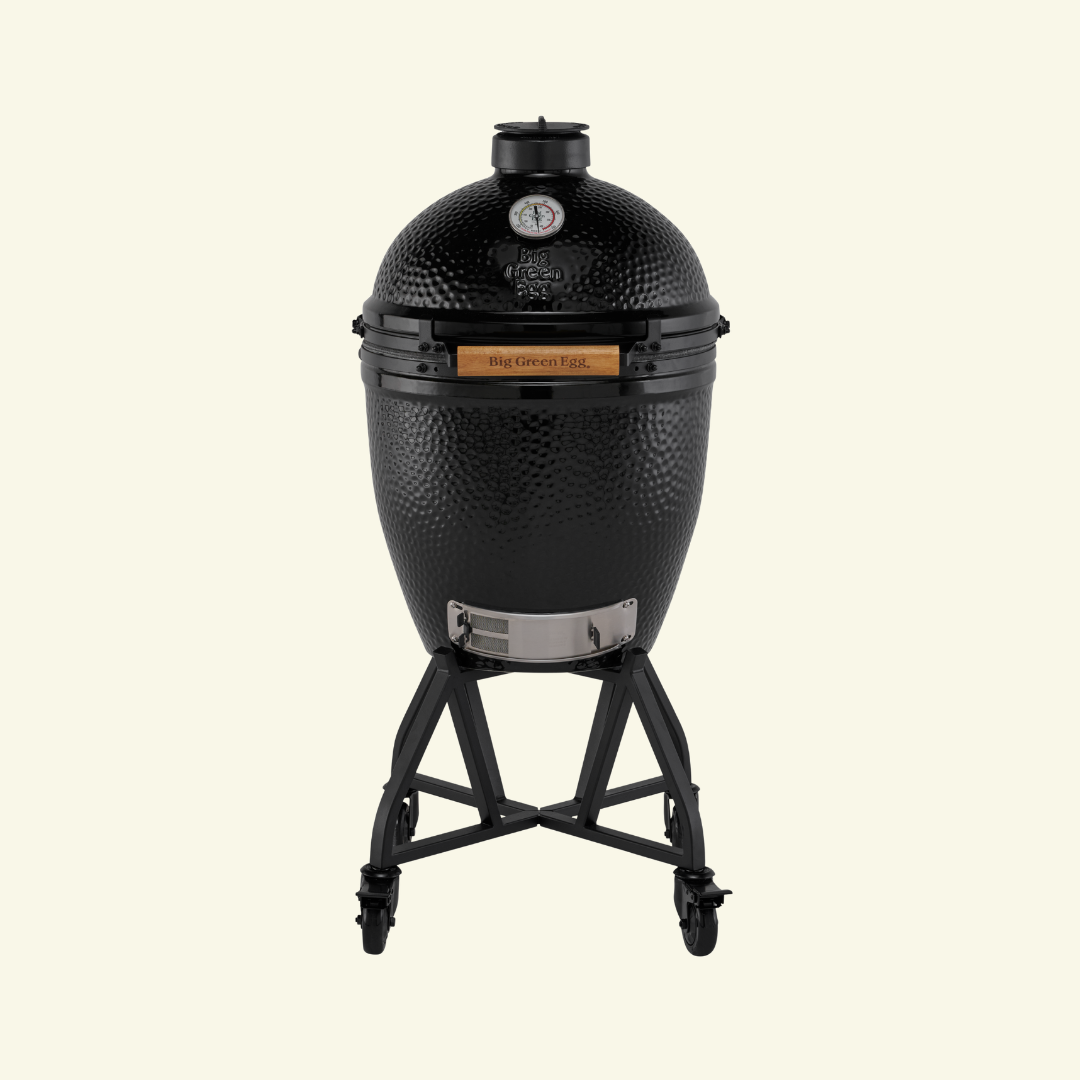 Big Green Egg The Onyx Large Essential Collection sur chariot