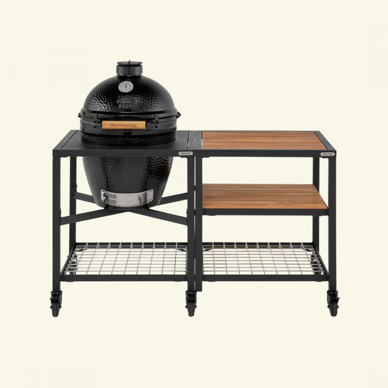 Big Green Egg The Onyx Large Essential Collection Outdoor Kitchen