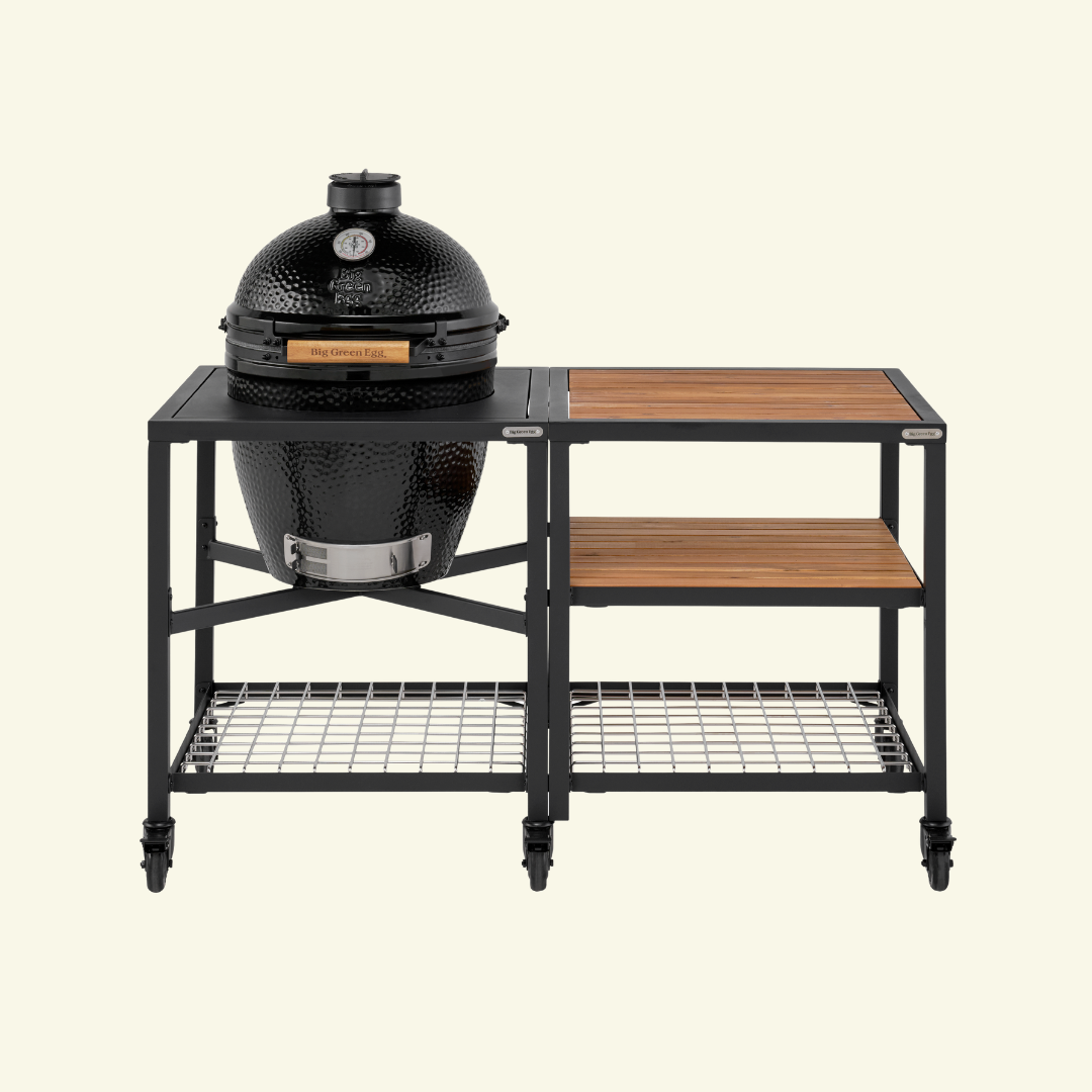 Big Green Egg The Onyx Large Essential Collection Outdoor Kitchen