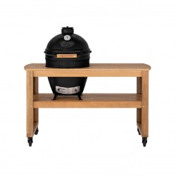 Big Green Egg The Onyx Large Essential Collection table eucalyptus - Image principale