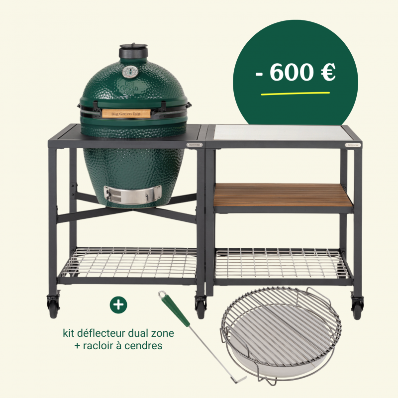 Big Green Egg Pack Big Green Egg modulaire Large DELUXE